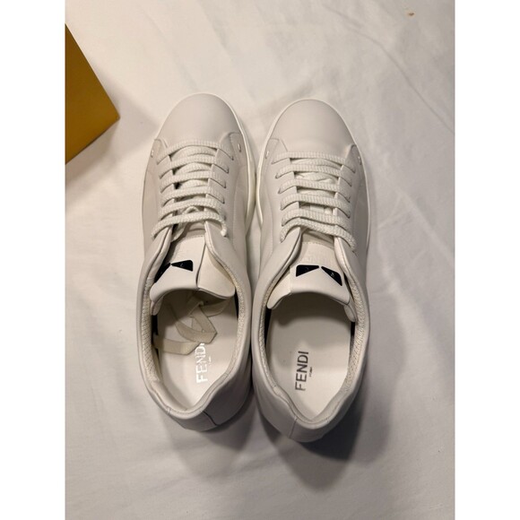 Fendi Authentic Leather Monstor Eyes Low Top Sneaker SIZE 9 main image 7